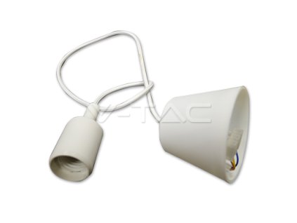 Függő E27 izzókhoz, fehér