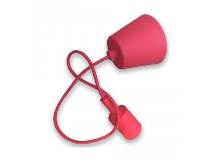 Függő E27 izzókhoz, piros