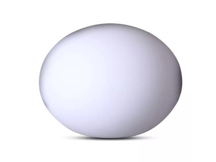 LED RGB lámpatest BALL 20x14 cm, IP67, műanyag, újratölthető