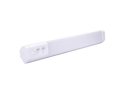 LED konyhai lámpa, 2x foglalat, kapcsoló, 10W, 4100K, 51cm [WO213]