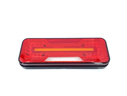 Mini LED hátsó lámpa teherautóhoz, 6 funkciós, 12-24V