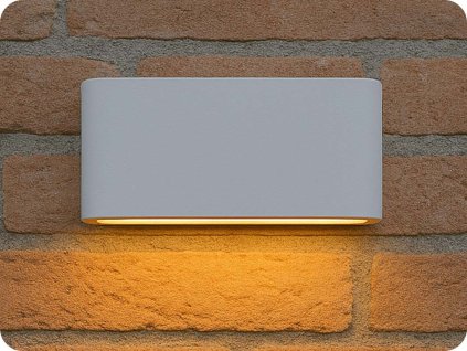 MAIDA-L fali lámpa 11W, 570LM, 3000K, 60°, IP54, fehér [LG2632W]