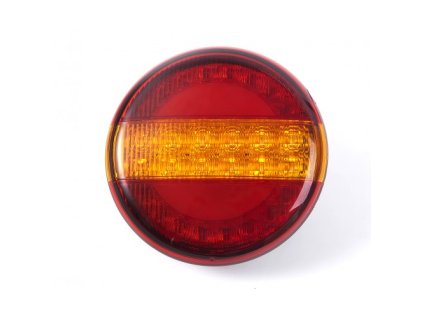 Hátsó LED lámpa KMR4, 3 funkció (hátsó, fék, dinamikus, irányjelző), 12/24V, bal oldali [L1861]