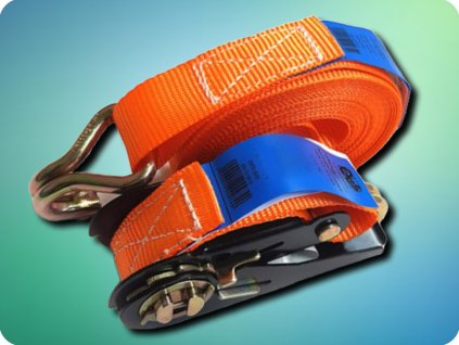 Szorítószíj racsnival, szíj szélessége 25mm, hossza 5m [AKC4805]