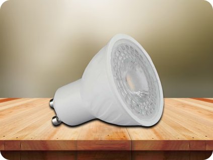 GU10 LED izzó 6W, 445lm, 38°, SAMSUNG chip