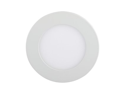 LED süllyesztett panel tápegységgel, 18W, 1400lm, kör alakú