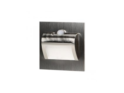 Lépcsőház LED -es lámpa PIR és szürkületi érzékelővel 1,5W, 30 lm, 12V, szatén, 4000K [AD-OS-6164LR4/N]