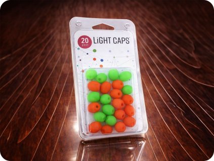 LIGHT CAPS® narancs+zöld keverék, 20 db egy csomagban