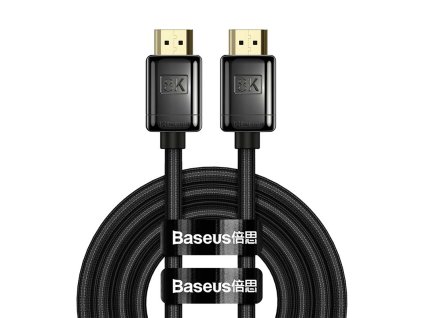 eng pl Baseus High Definition Series HDMI 2 1 cable 8K 60Hz 3D HDR 48Gbps 2m black 23537 5