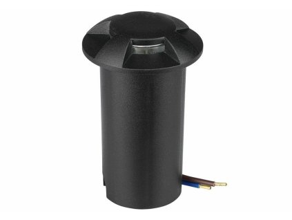 v tac 1w dc12v kulteri 4 iranyu talajlampa fekete ip67 hideg feher sku 211472