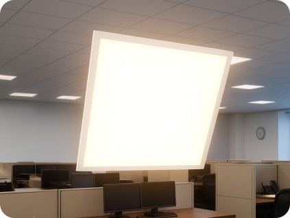 SPECTRUM LED PANEL ALGINE 40W, 4400LM, UGR<19, 120°, 60X60CM