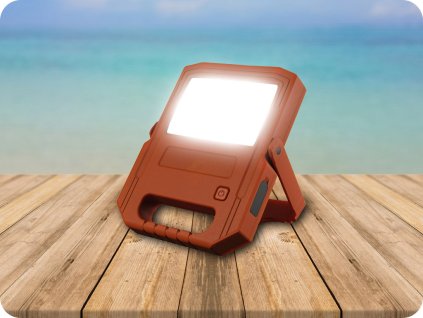 SPECTRUM LED NAPELEMES REFLEKTOR 10W, 1000LM, 3MODE, IP54, 6000K [SLI051001CW]