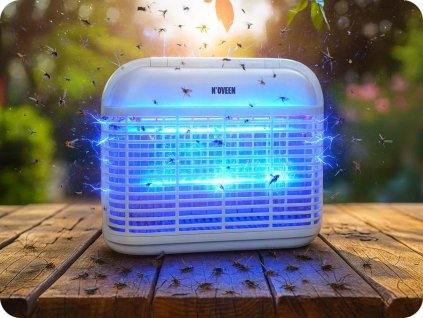 NOVEEN ELEKTRONIKUS ROVARCSAPDA 6W, 230V, 100M2-IG, IP20 [IKN920]