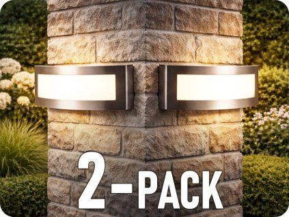 Fali lámpa E27, IP44/2-PACK!