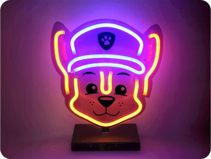 LED NEON ÁLLVÁNY DEKORÁCIÓS MANCS ŐRJÁRAT – CHASE [GSM189323]