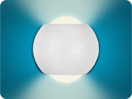 LED FALI LÁMPA 2W, 200LM, DUPLAS FÉNYSUGÁRZÁS, FEHÉR