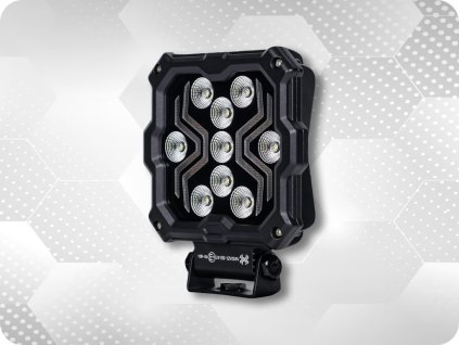 LED MUNKALÁMPA + POZÍCIÓS X-SPIDER 18W, 1700LM, R10, IP67 [L0195]