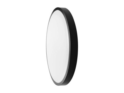 LED LÁMPA 18W, 1830LM, KEREK, FEKETE KERET, SAMSUNG CHIP
