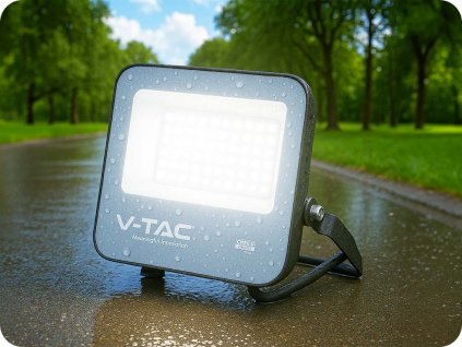 LED reflektor 50W, 5740lm, CREE CHIP, fekete