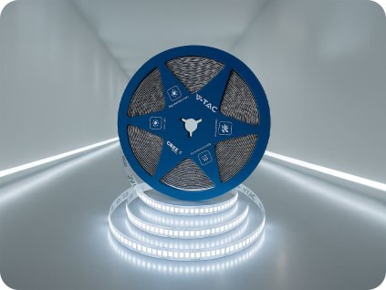 LED szalag beltéri használatra 18W/m, 1950lm/m, 238LED/m, CREE CHIP, 24V