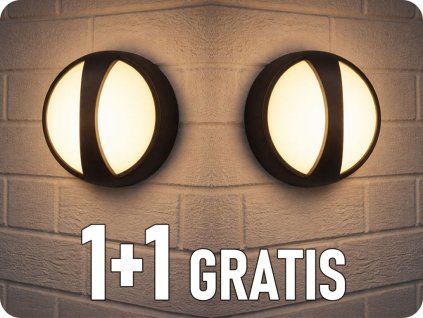 LED fali lámpa SZAFIR 4W, 270lm, függőleges mintázattal, 1+1 gratis! [OR-OP-6020LPMP3]