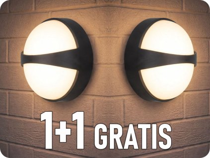 LED fali lámpa ELIPTIC 8W, 540lm, 1+1 gratis! [OR-OP-6026LPMP3]