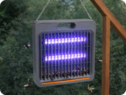 Rovarcsapda 2x2W, 230V, 60m² [MKE006]