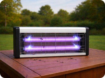 Rovarcsapda 2x6W, 230V, 100m² [MKE010]