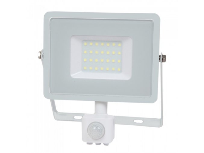 30W-os LED reflektor SMD érzékelővel, fehér, SAMSUNG chip