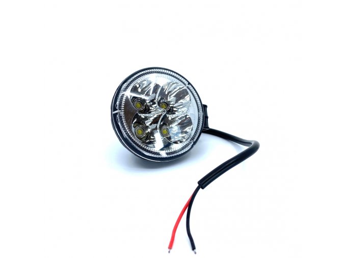 LED-es munkalámpa kerek 14W, 700LM, 4xLED, 12/24V, IP67, 6500K [L0094F-1]