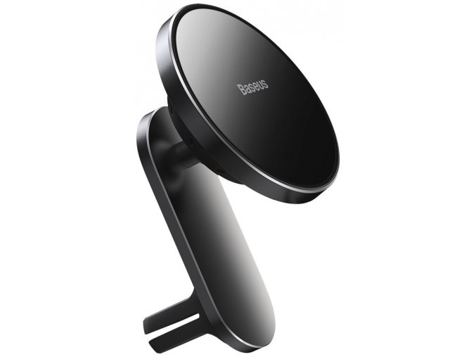 Baseus Big Energy autós telefontartó vezeték nélküli töltéssel 15W, iPhone 12-hez, fekete színben