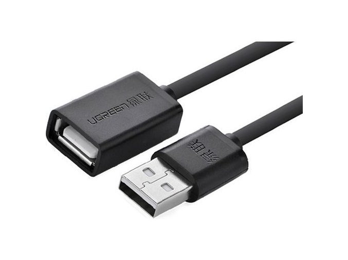 UGREEN USB 2.0 hosszabbító kábel 0,5m, fekete [10313]