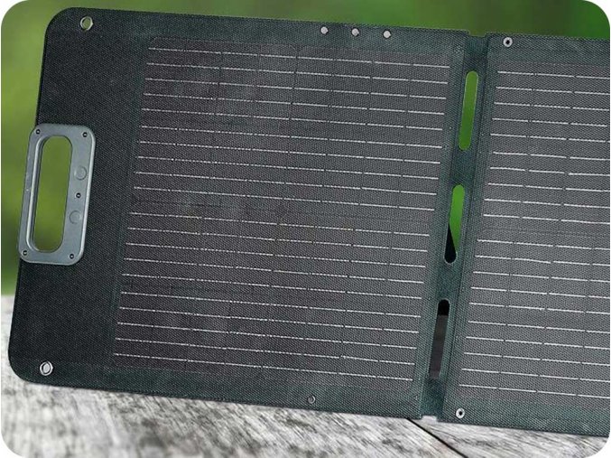 V-TAC Összecsukható 80 W-os napelem hordozható töltőállomásokhoz