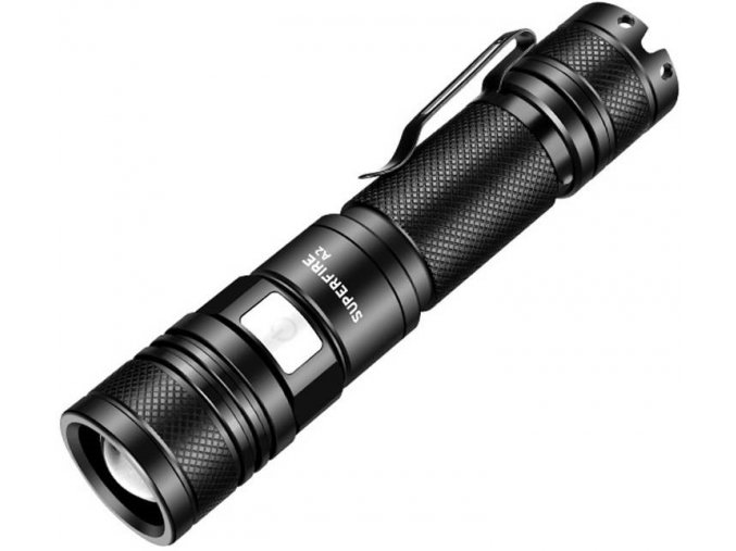 eng pl Flashlight Superfire A2 650lm USB 15815 1