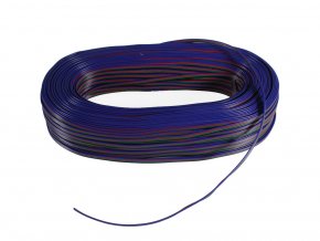 Kábel, RGB, 4 eres, 4x0.35mm, 1m [57548]