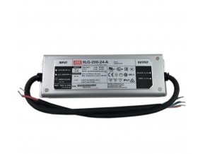 LED tápegység Mean Well XLG-200-24-A, IP67