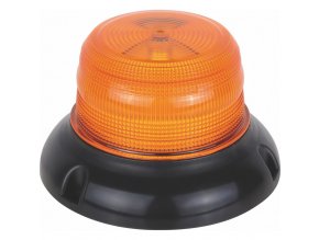 LED figyelmeztető jelzőfény mágnessel 25W, 12/24V, 3m gyújtókábel, R10 R65 [ALR0073]