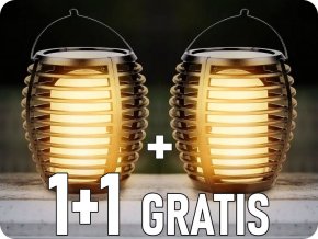 Solar Flame dugaszolható/fali lámpa, 0,45W, 5lm, 1700K, IP44, 1+1 gratis!