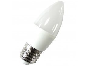 LED izzó E27, 1W (90-100LM), gyertya [WOJ+14456]