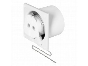 ORNO Fürdőszobai ventilátor flexo zsinórral és láncos kapcsolóval falra/mennyezetre, 8W