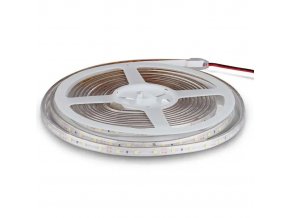 Kültéri LED szalag PIROS 5m 5W/m 420LM/m 60 LED/M, SMD3528, IP65 12V vízálló