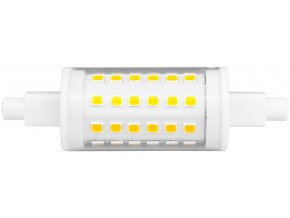 LED izzó 6W, 500lm, R7S, semleges fehér 4000K, szabályozható