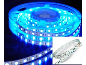 LED belső szalag KÉK 4,2W/m, 420LM/m, 12V, 60LED/SMD3528, IP20