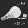 E14 led izzó 4W, P45