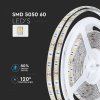 Led szalag 5 M, 60 Led / M, Smd 5050, Ip65 vízálló