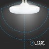 E27 LED izzós UFO lámpa 36W, 2900LM, SAMSUNG CHIP