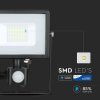 20W-os LED reflektor SMD érzékelővel, SAMSUNG chippel