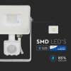 10W-os LED reflektor SMD érzékelővel, SAMSUNG chippel