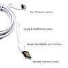 iPhone USB Lighting kábel, MFI tanúsítvánnyal, 1,5 m, fehér