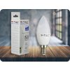 E14 LED izzó 7W, 600Lm, SAMSUNG chip, C37